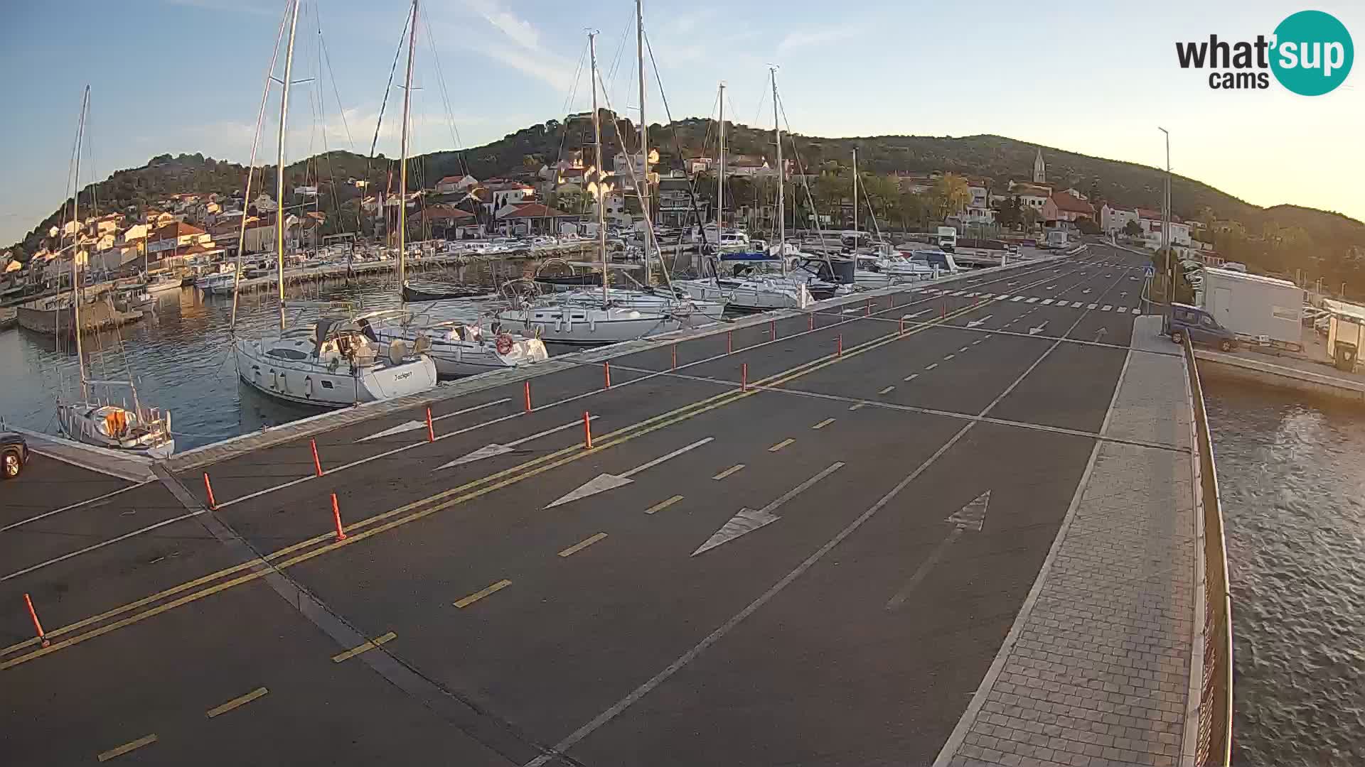 Dalmatien Tkon Fähre – Webcams Kroatien