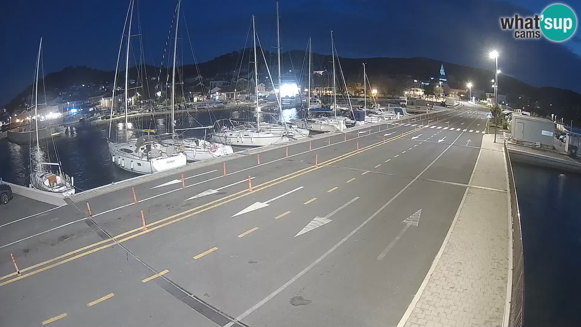 Dalmacia Tkon Transportar- webcams Croacia