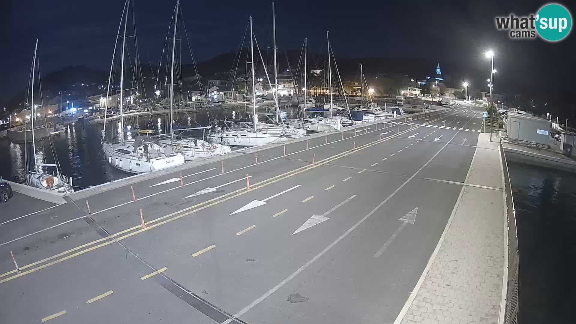 Dalmacia Tkon Transportar- webcams Croacia