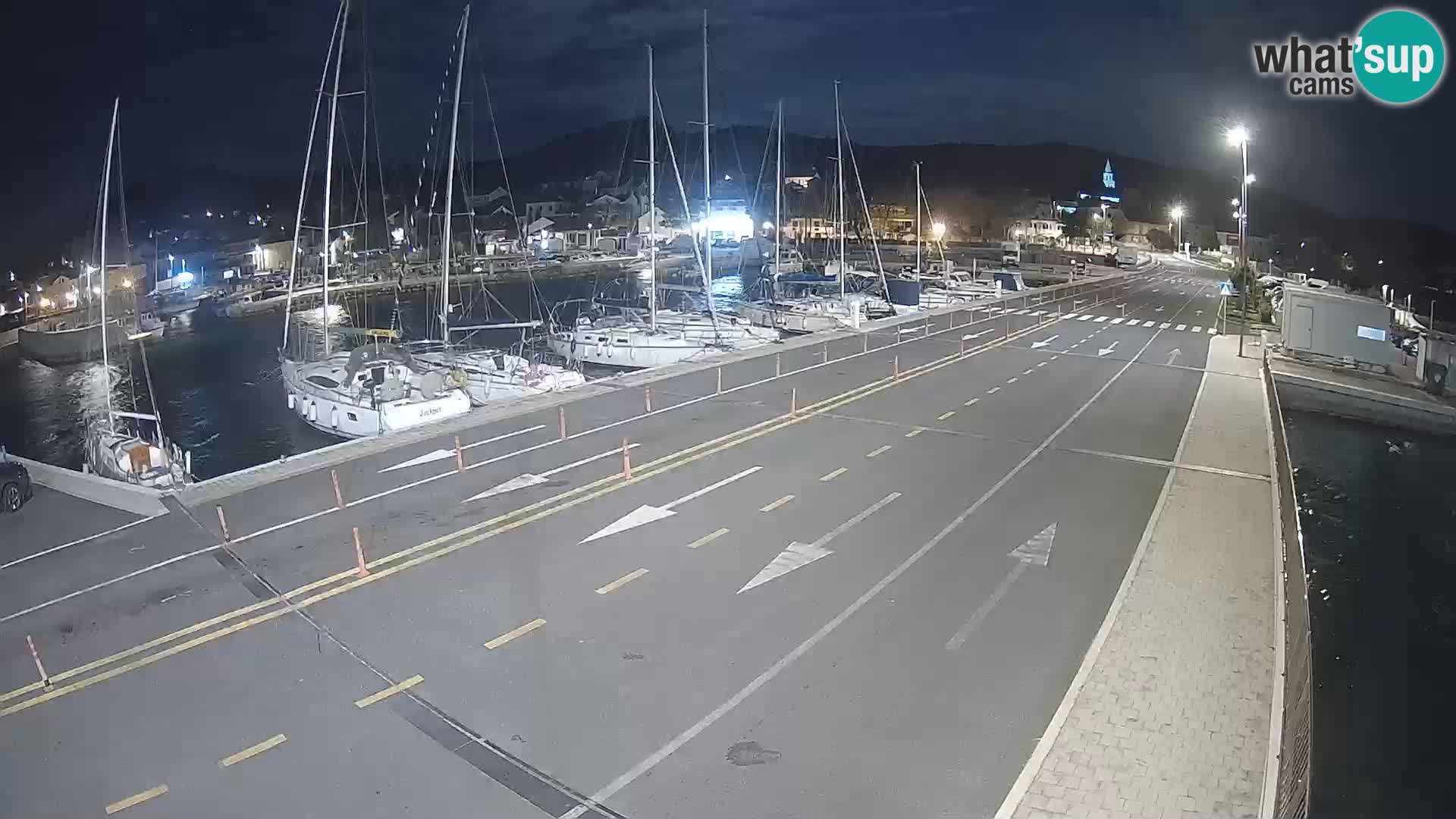 Dalmacija Trajekt Tkon – spletne kamere Hrvaška