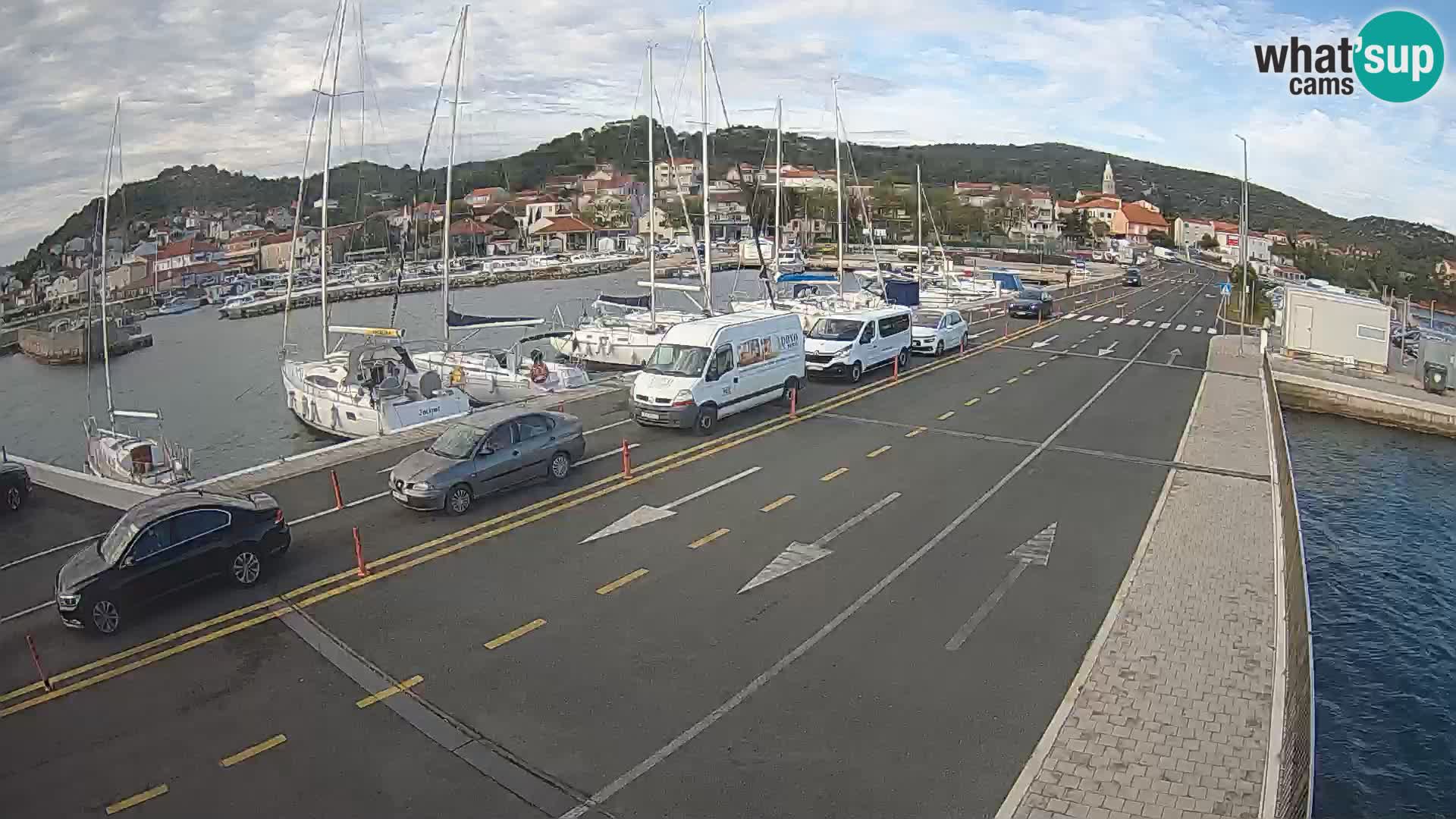Dalmatia Tkon Ferry – webcams Croatia