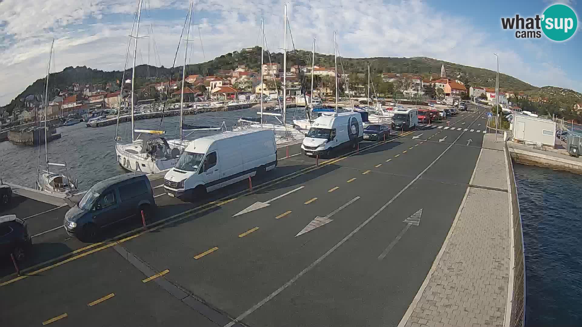 Dalmatia Tkon Ferry – webcams Croatia
