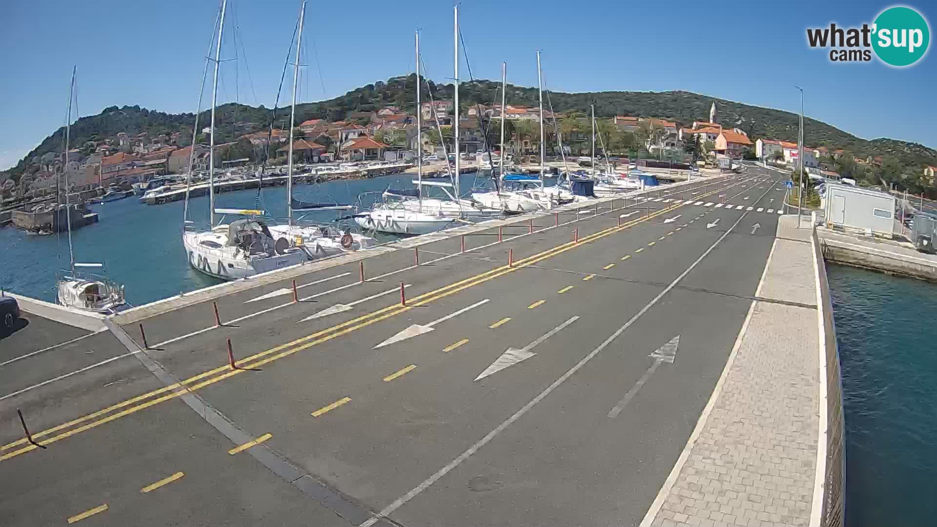 Dalmatia Tkon Ferry – webcams Croatia