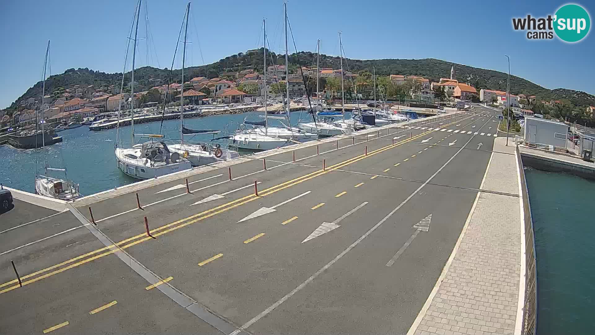 Dalmatia Tkon Ferry – webcams Croatia