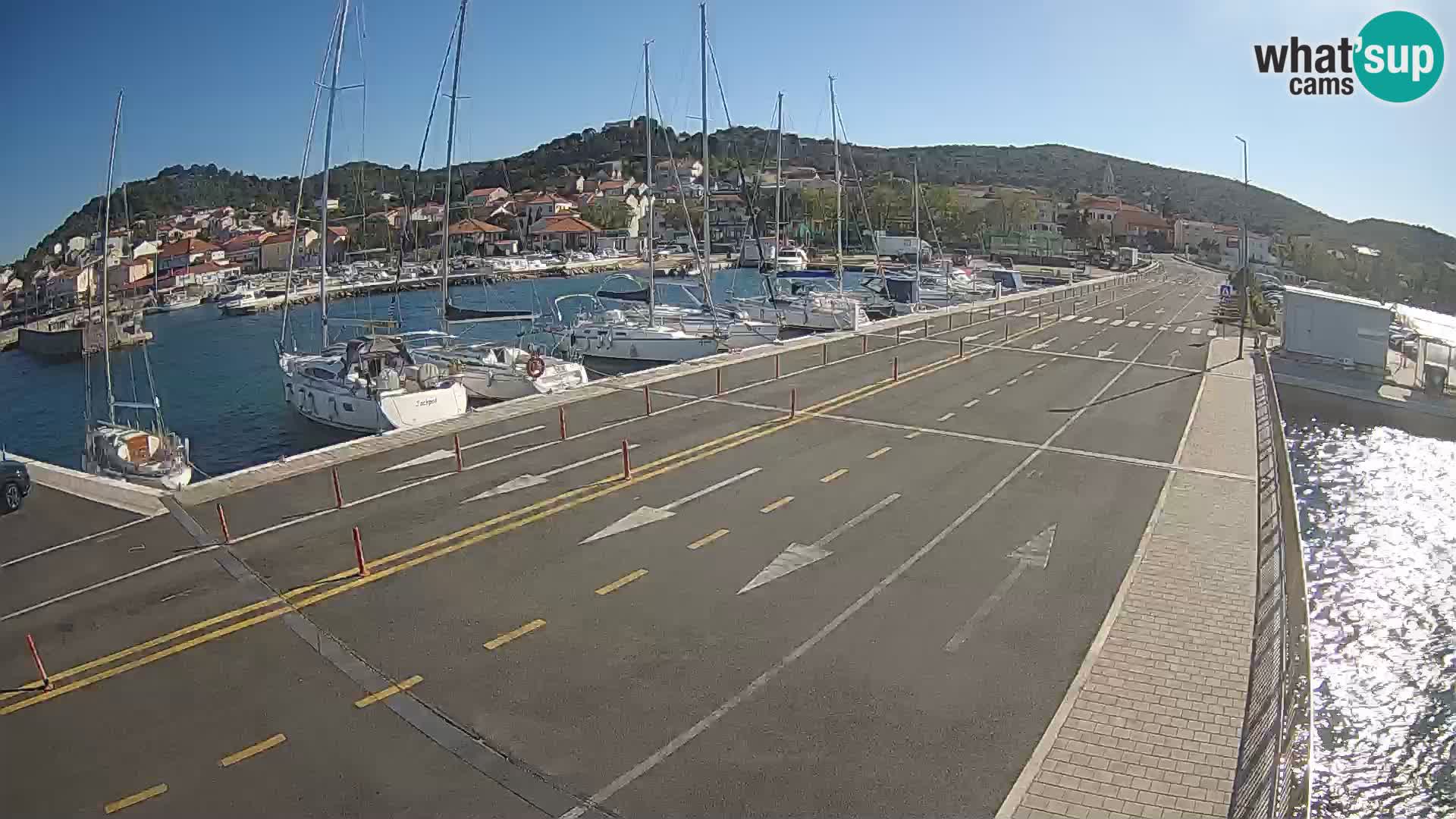 Dalmatien Tkon Fähre – Webcams Kroatien