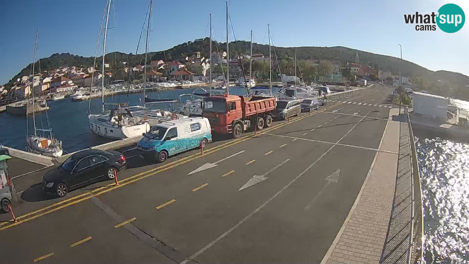 Dalmacija Trajekt Tkon – spletne kamere Hrvaška