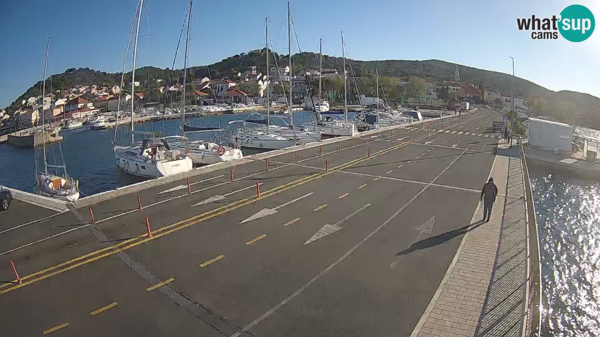 Dalmatien Tkon Fähre – Webcams Kroatien