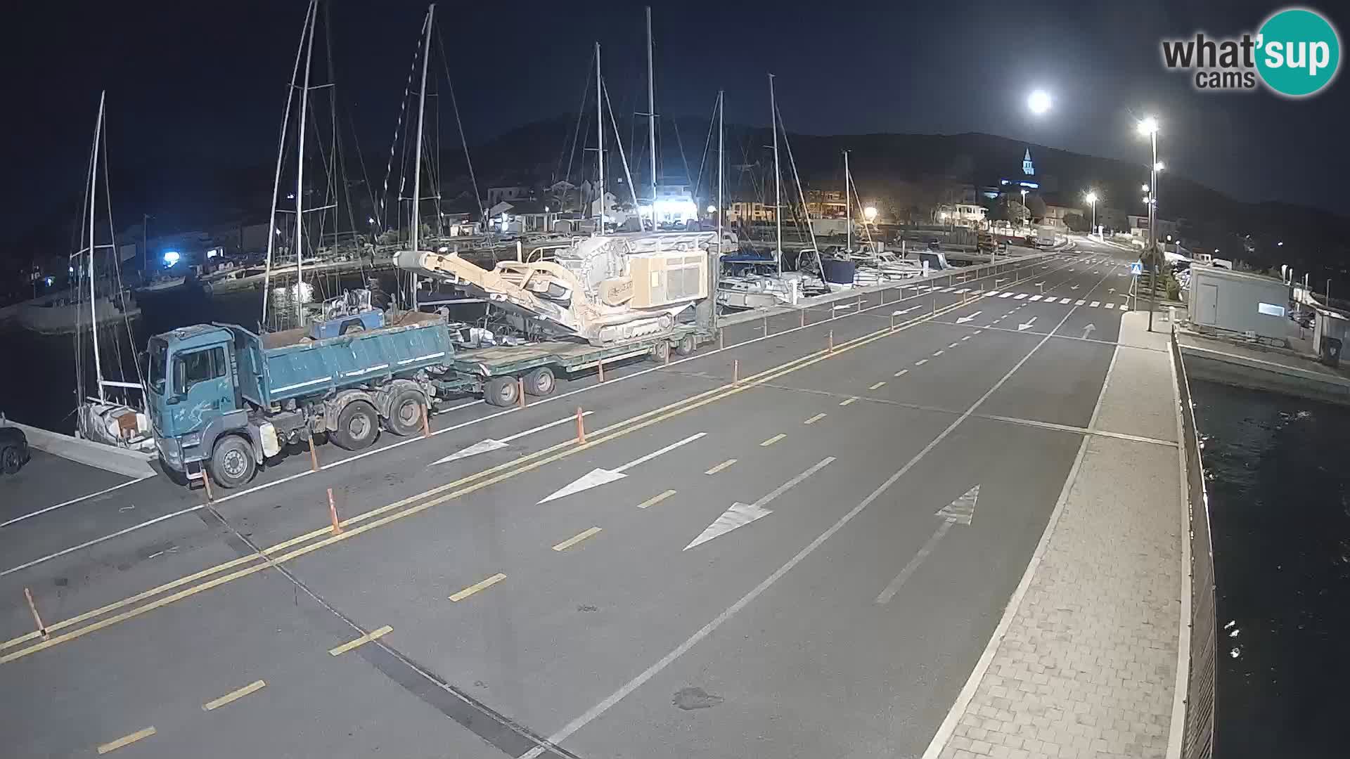 Dalmacia Tkon Transportar- webcams Croacia