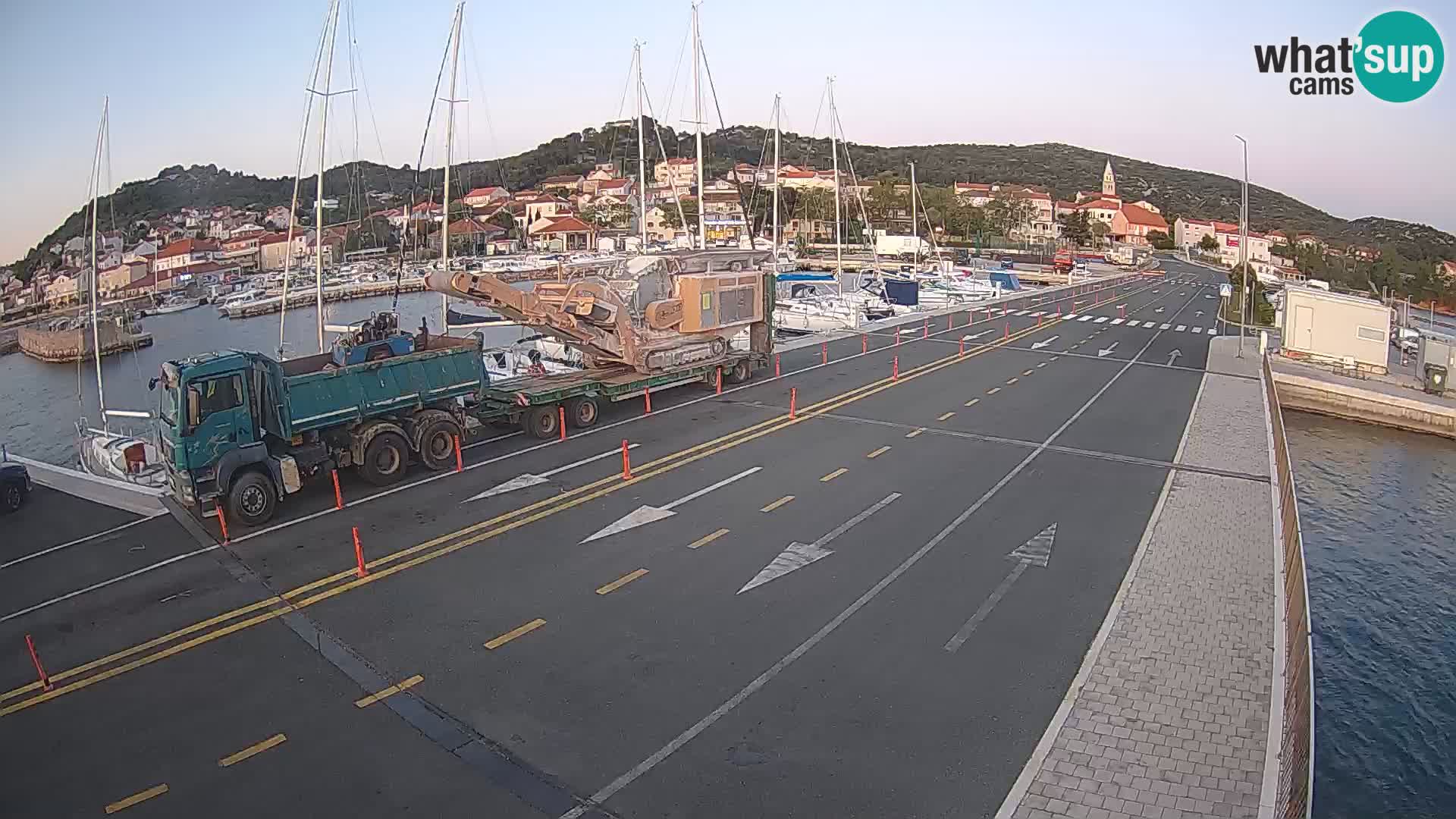 Dalmatia Tkon Ferry – webcams Croatia