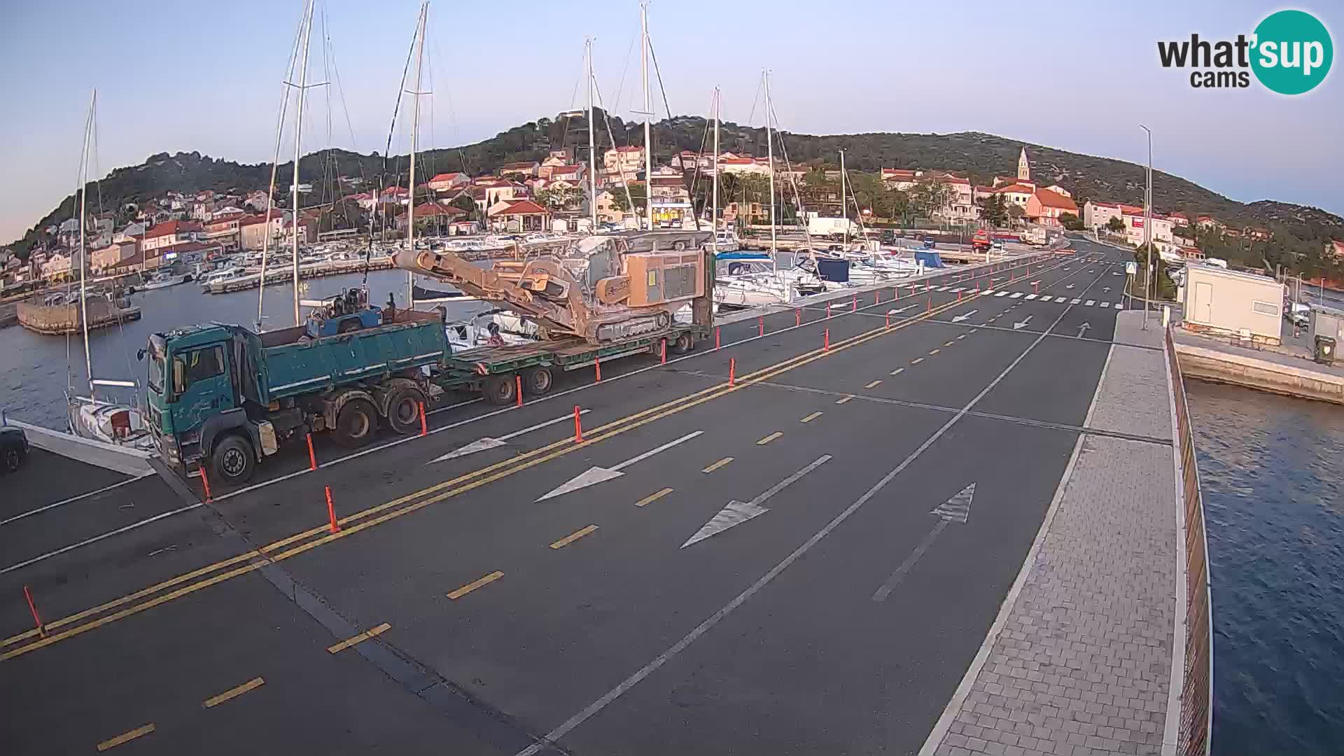 Dalmatia Tkon Ferry – webcams Croatia