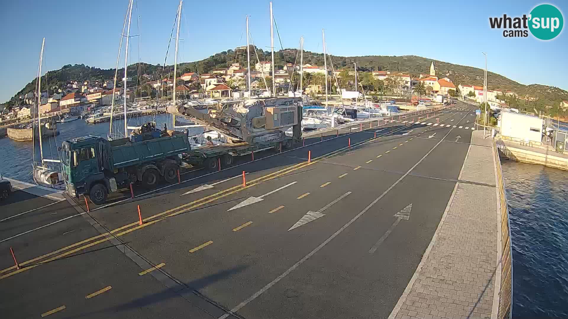 Dalmazia traghetto Tkon – webcam Croazia