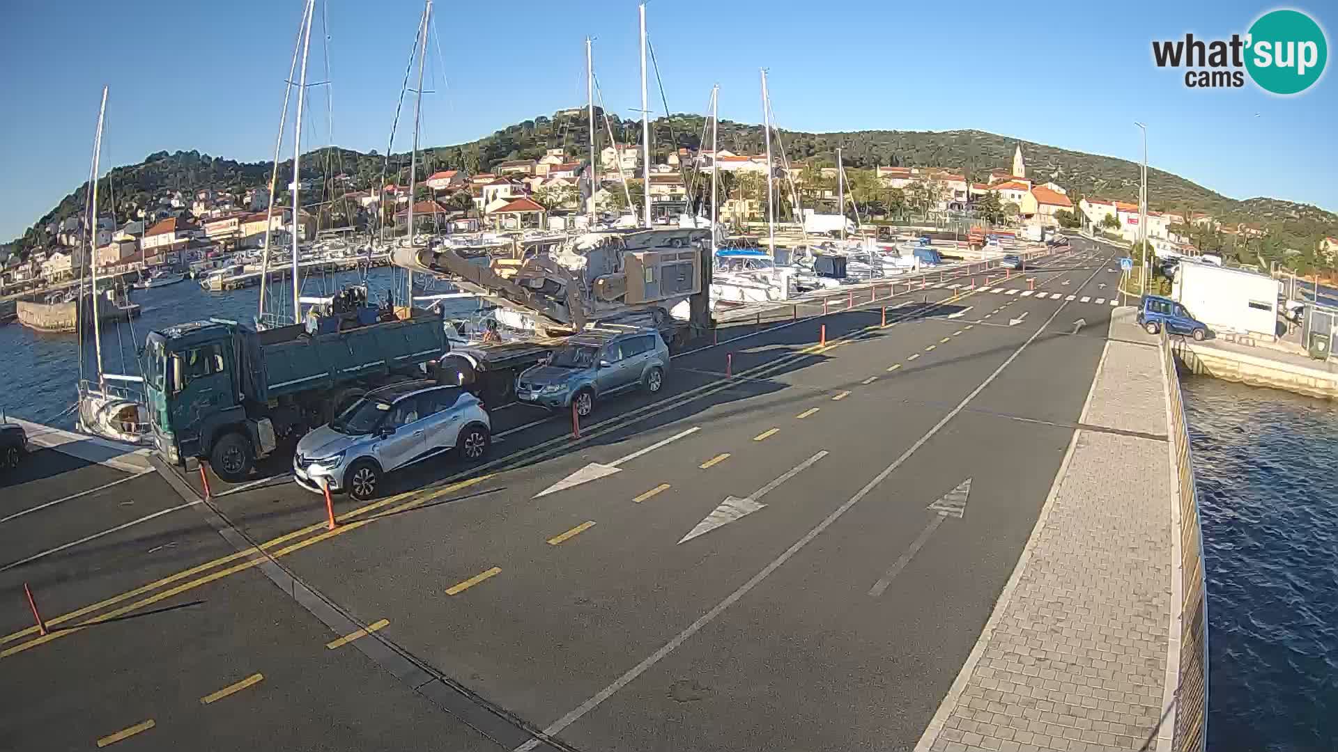 Dalmatia Tkon Ferry – webcams Croatia