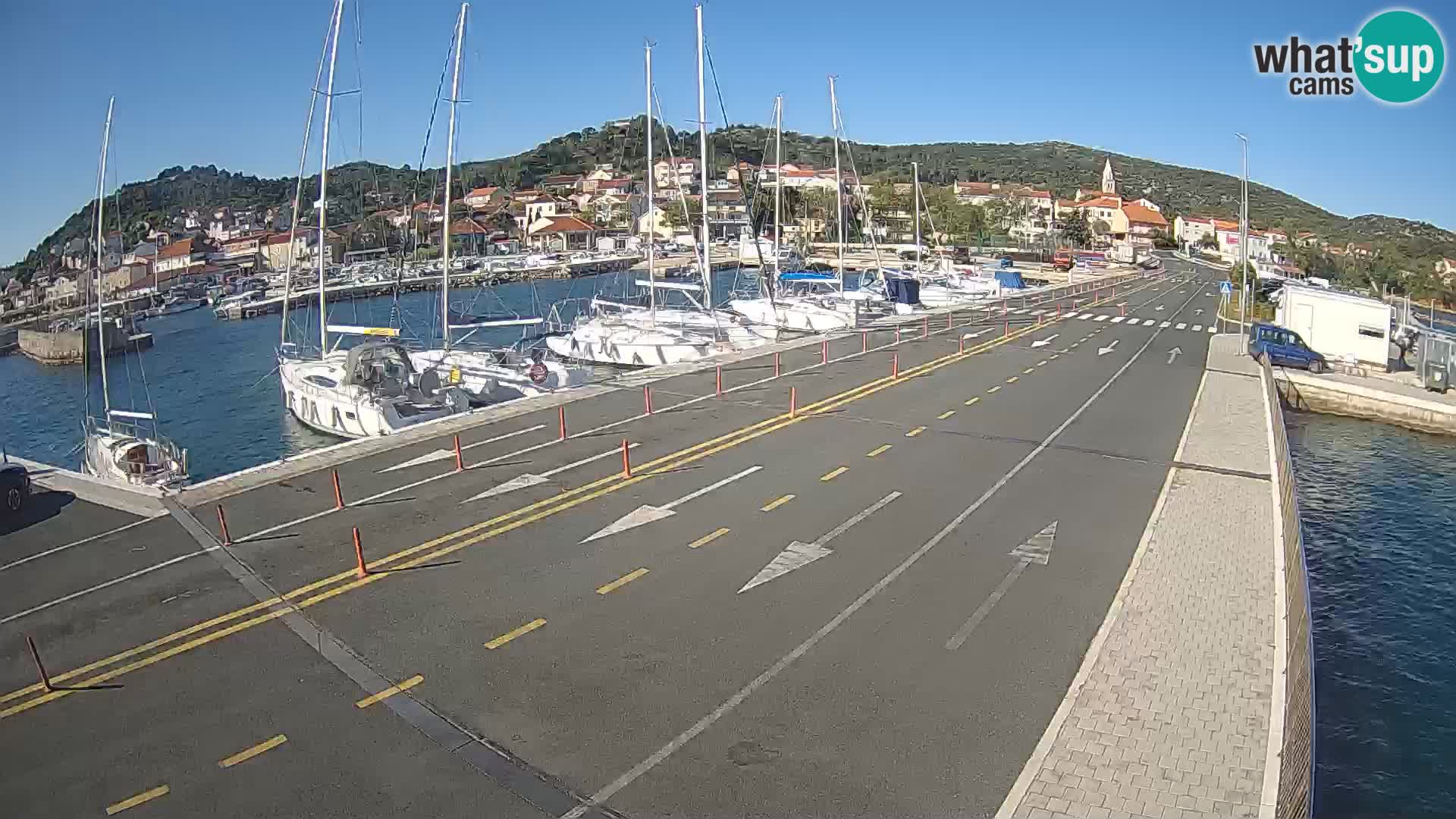 Dalmatien Tkon Fähre – Webcams Kroatien