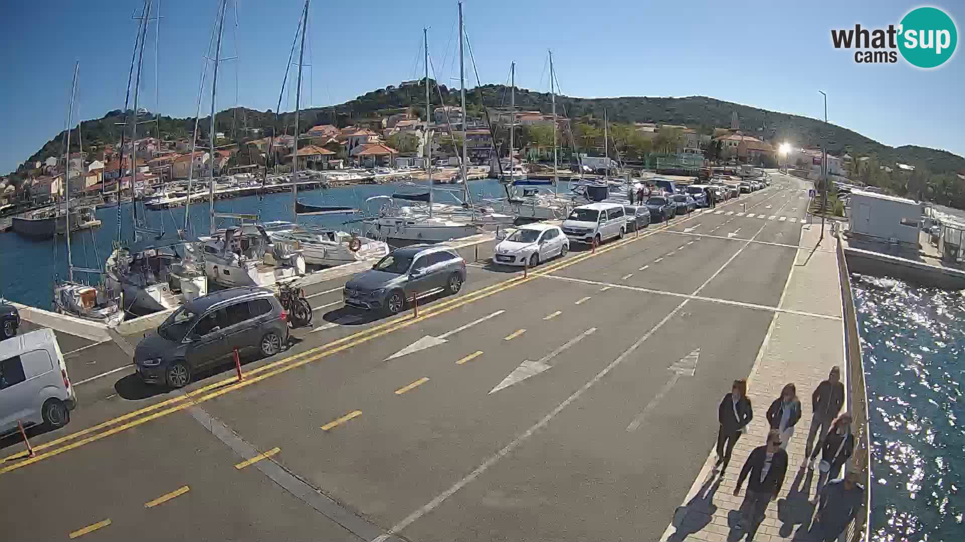 Dalmacia Tkon Transportar- webcams Croacia