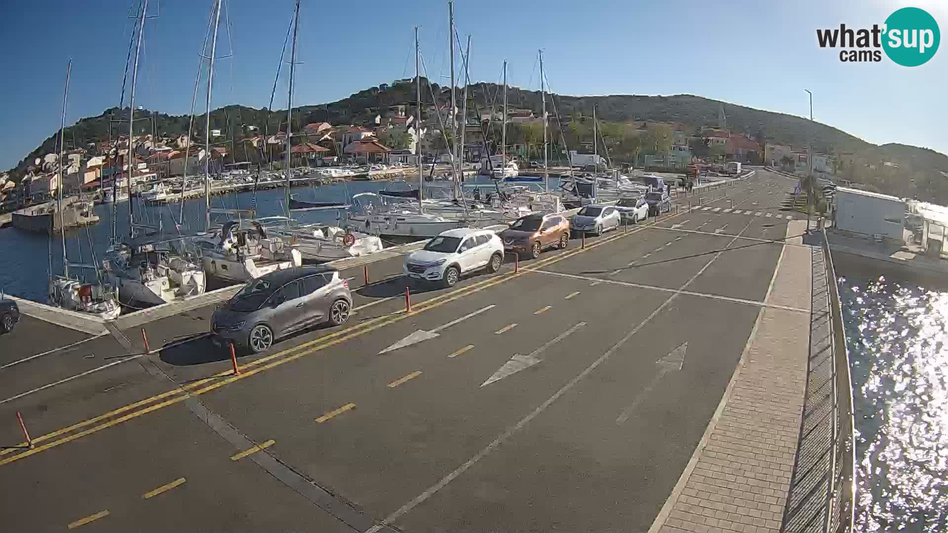 Dalmazia traghetto Tkon – webcam Croazia