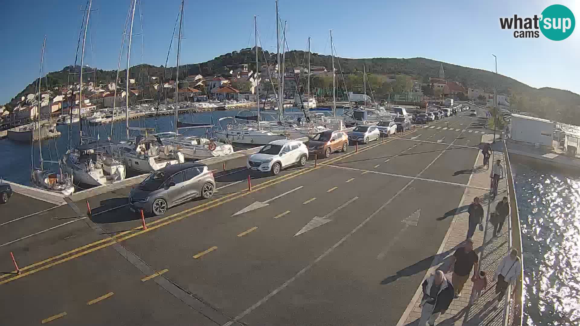 Dalmatia Tkon Ferry – webcams Croatia
