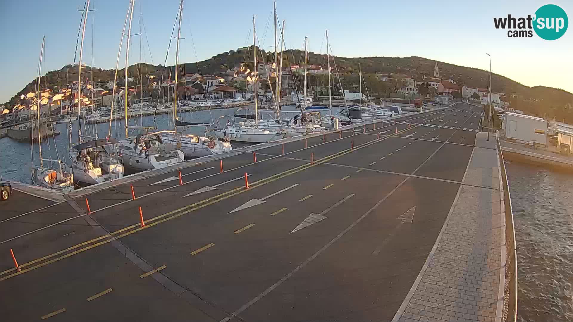 Dalmatien Tkon Fähre – Webcams Kroatien