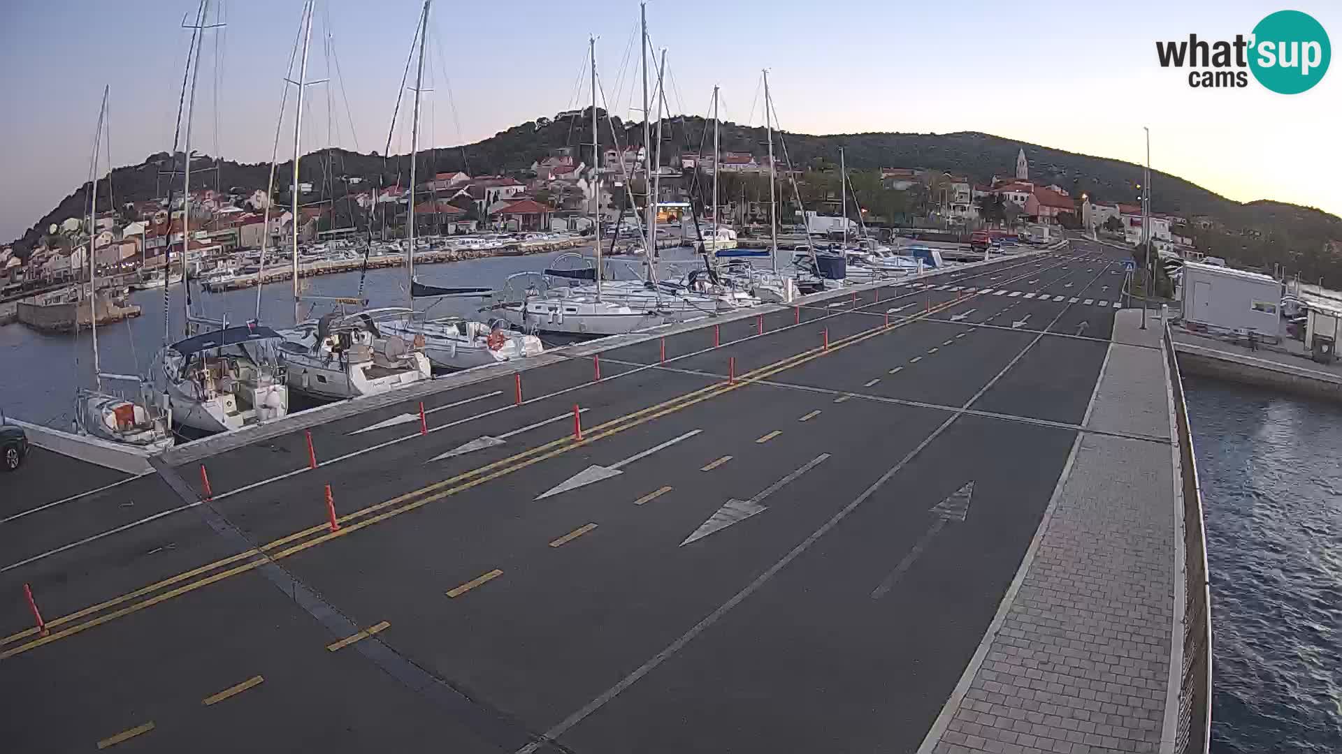 Dalmatia Tkon Ferry – webcams Croatia