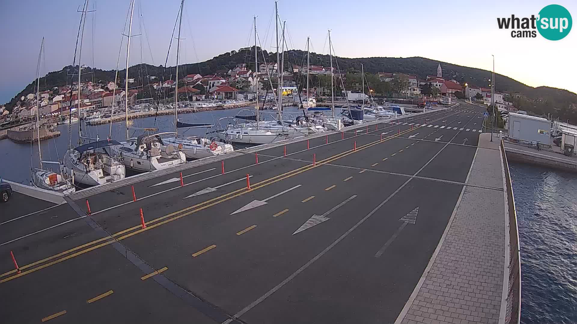 Dalmatia Tkon Ferry – webcams Croatia