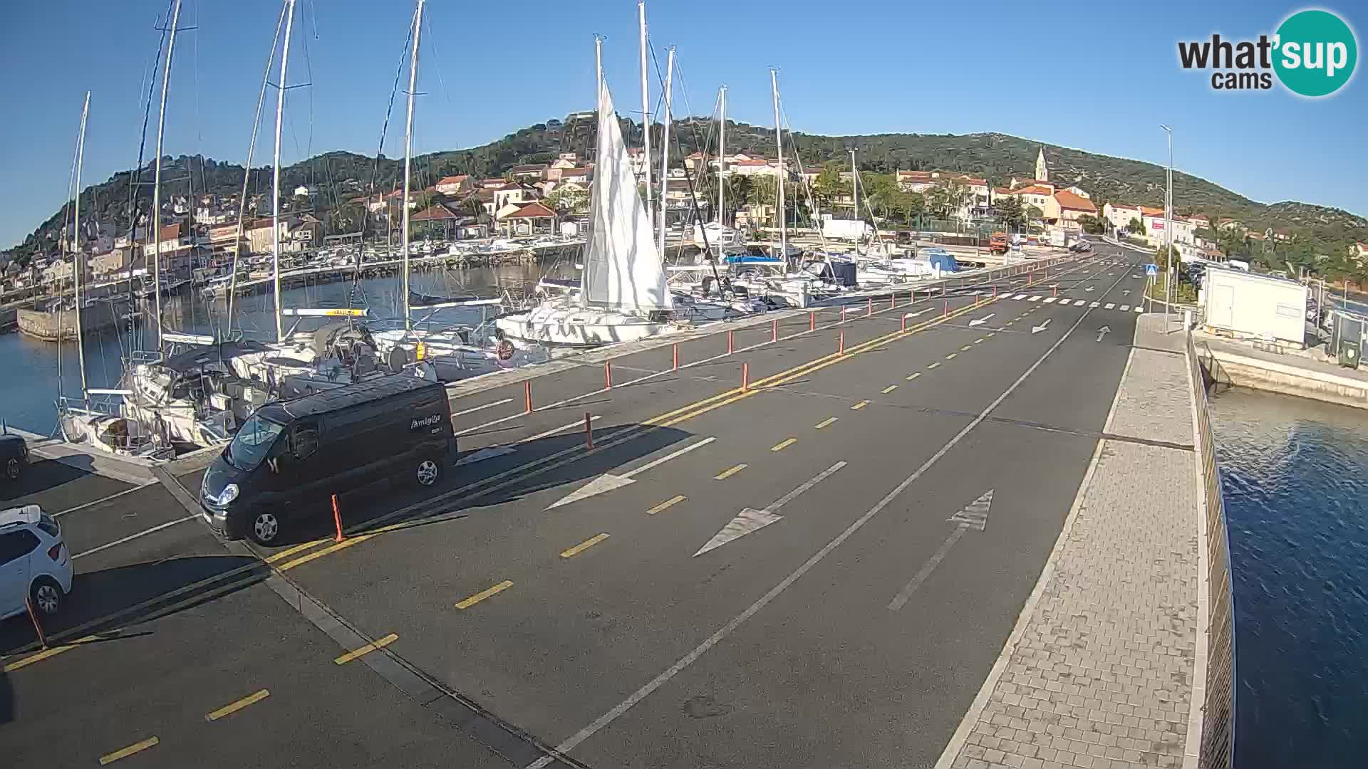 Dalmatia Tkon Ferry – webcams Croatia