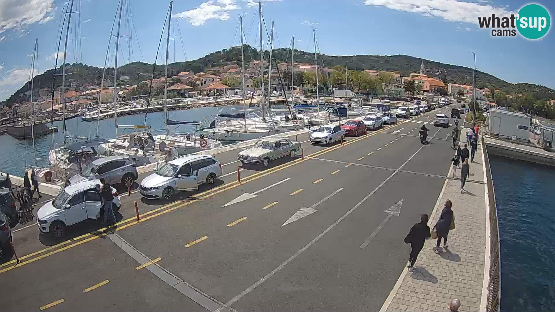 Dalmacija Trajekt Tkon – spletne kamere Hrvaška