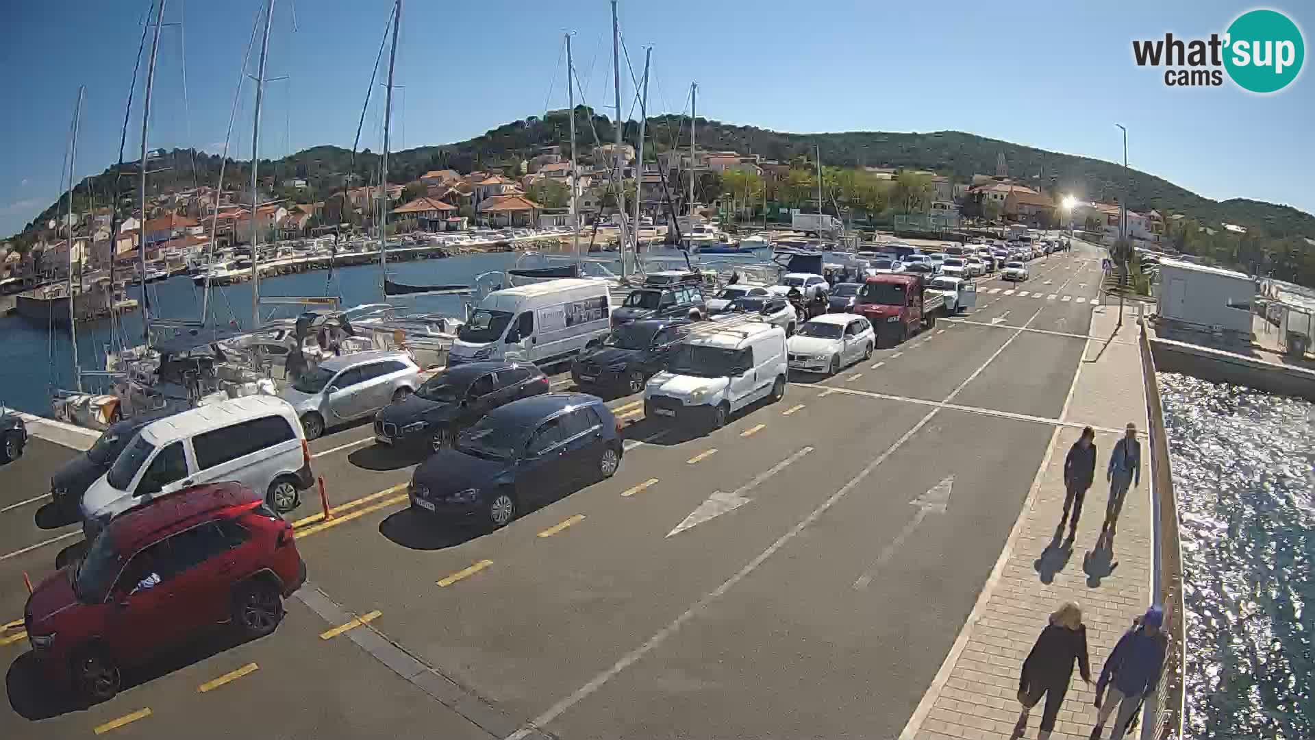 Dalmatien Tkon Fähre – Webcams Kroatien