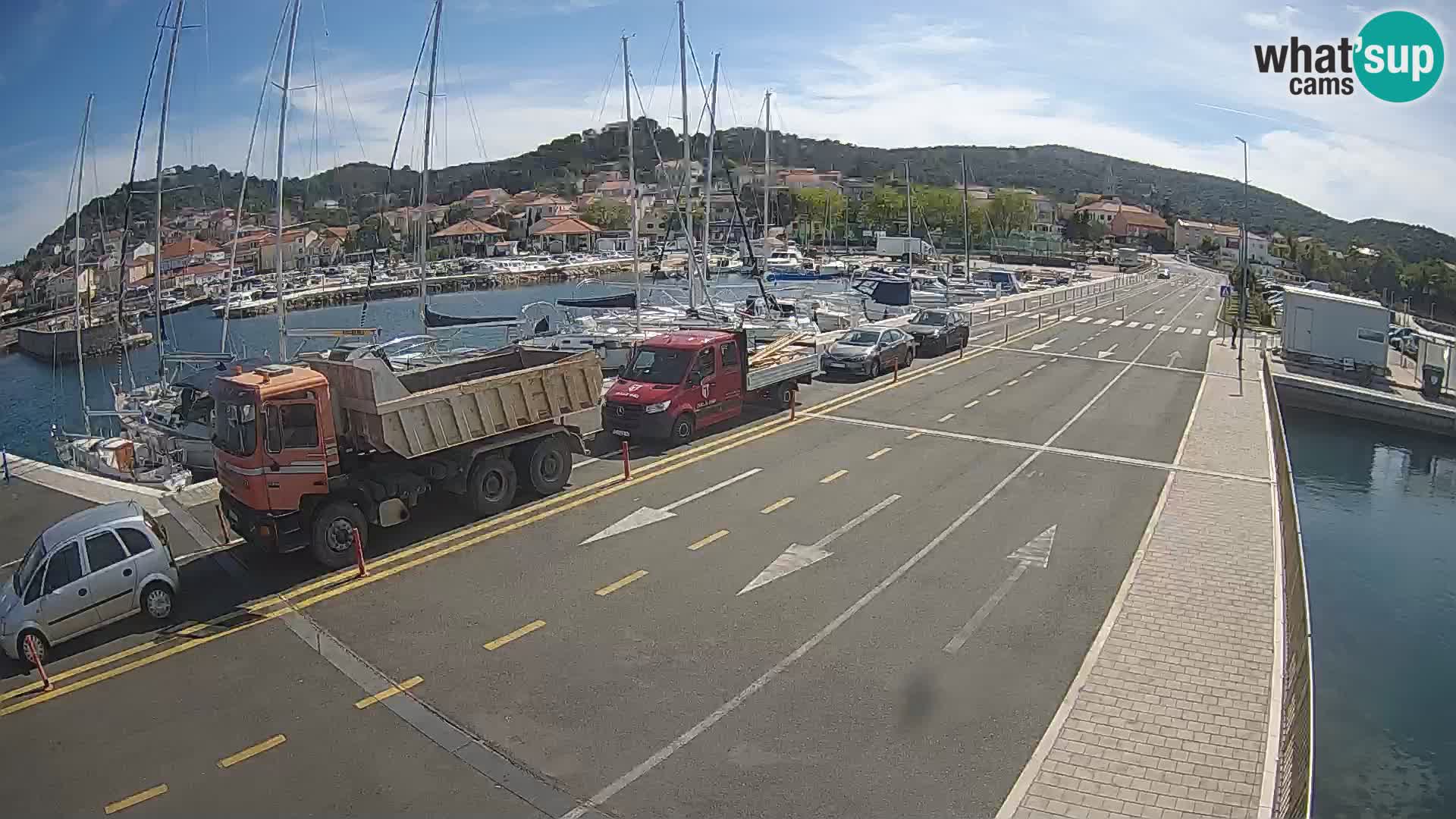 Dalmatien Tkon Fähre – Webcams Kroatien