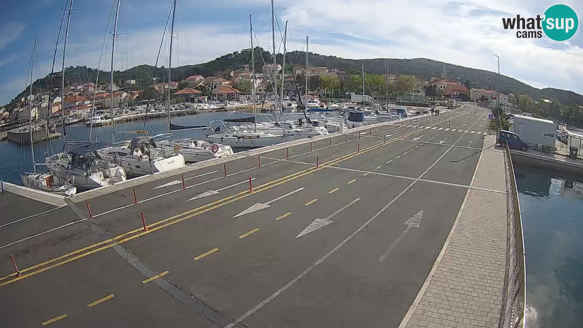 Dalmatia Tkon Ferry – webcams Croatia