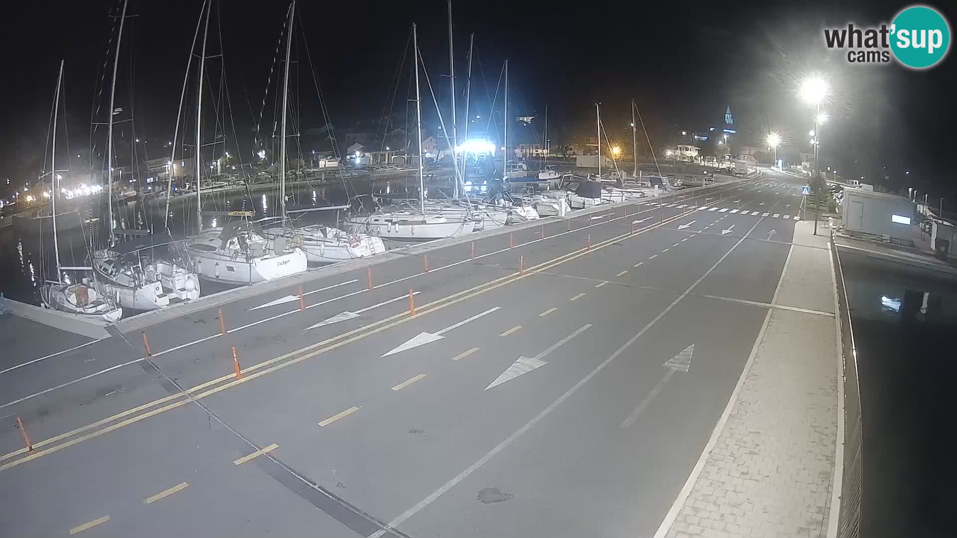 Dalmacia Tkon Transportar- webcams Croacia