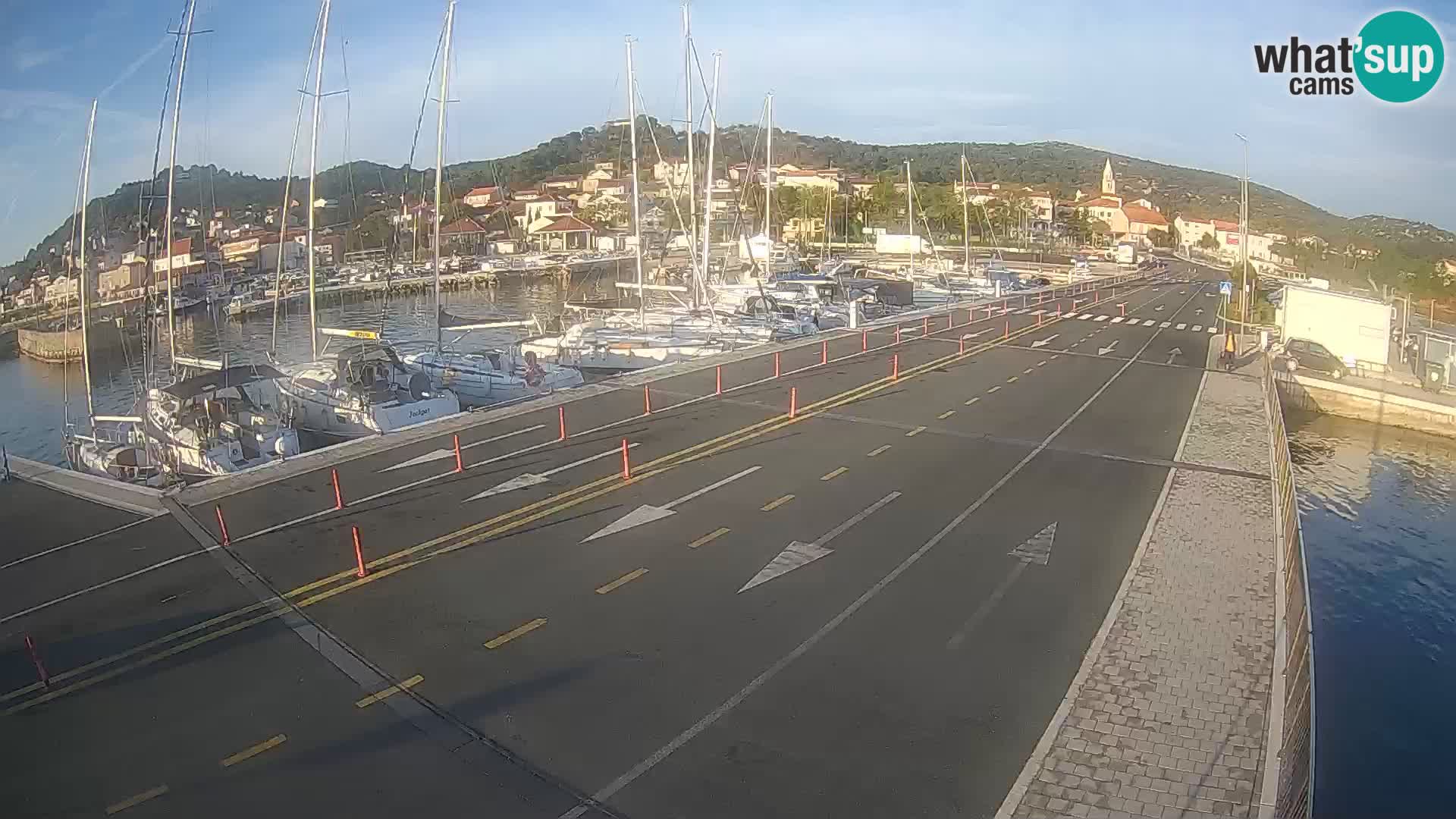 Dalmazia traghetto Tkon – webcam Croazia