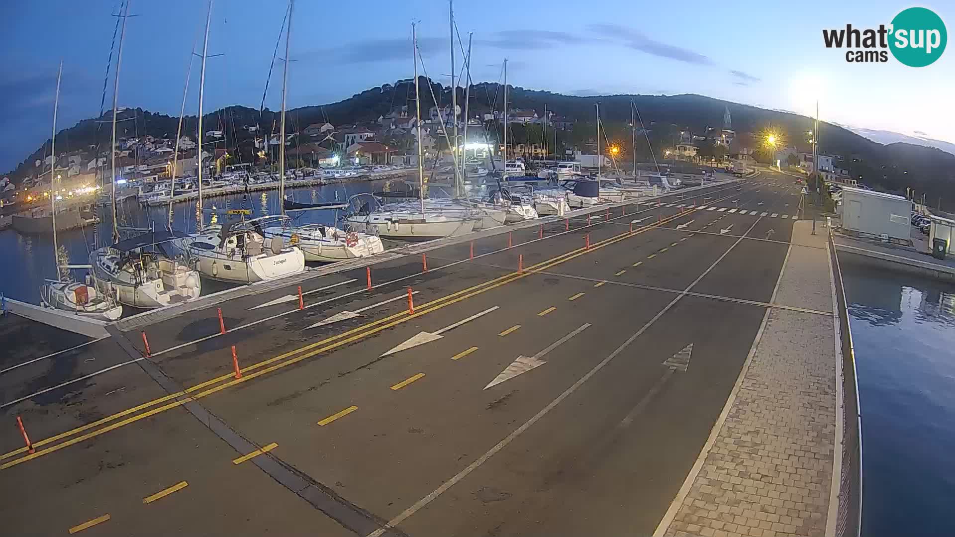 Dalmatia Tkon Ferry – webcams Croatia