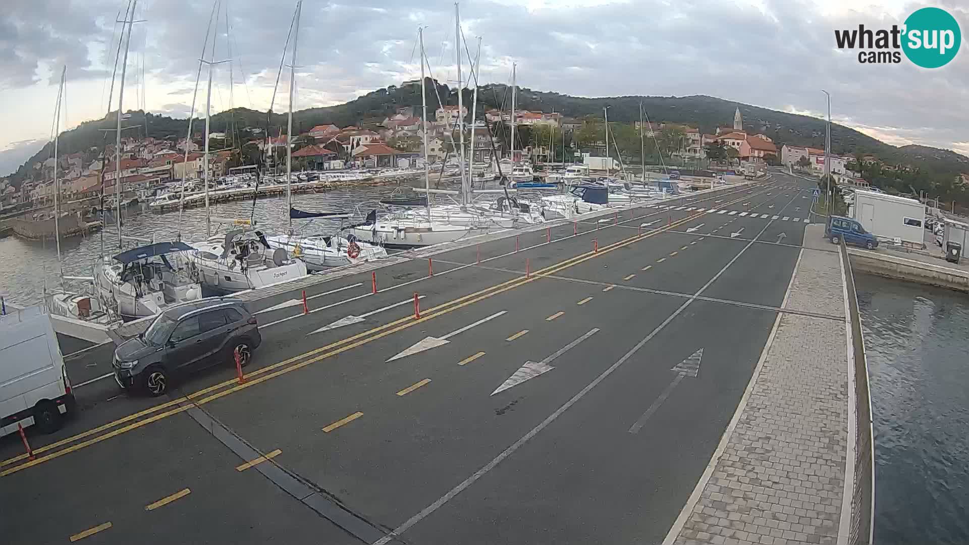 Dalmacia Tkon Transportar- webcams Croacia