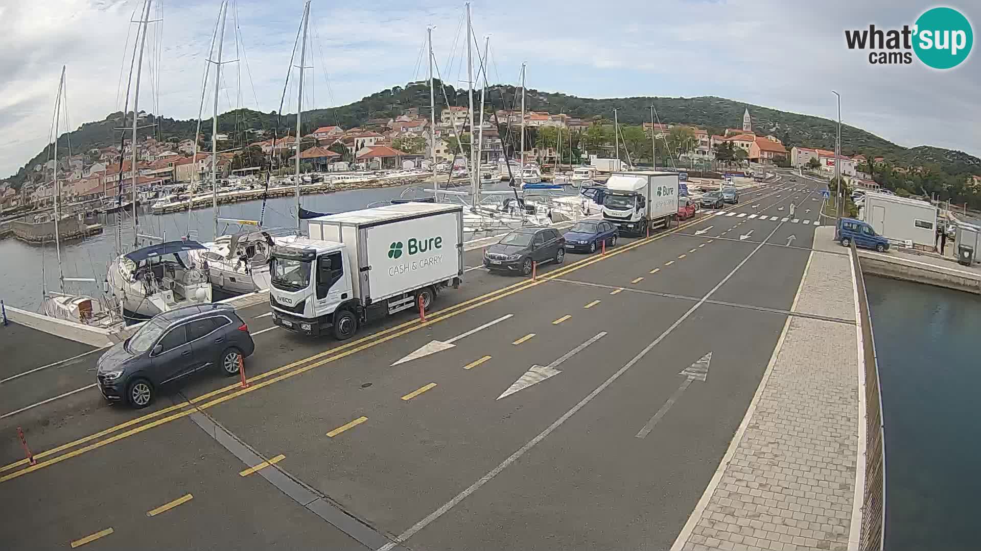 Dalmacia Tkon Transportar- webcams Croacia