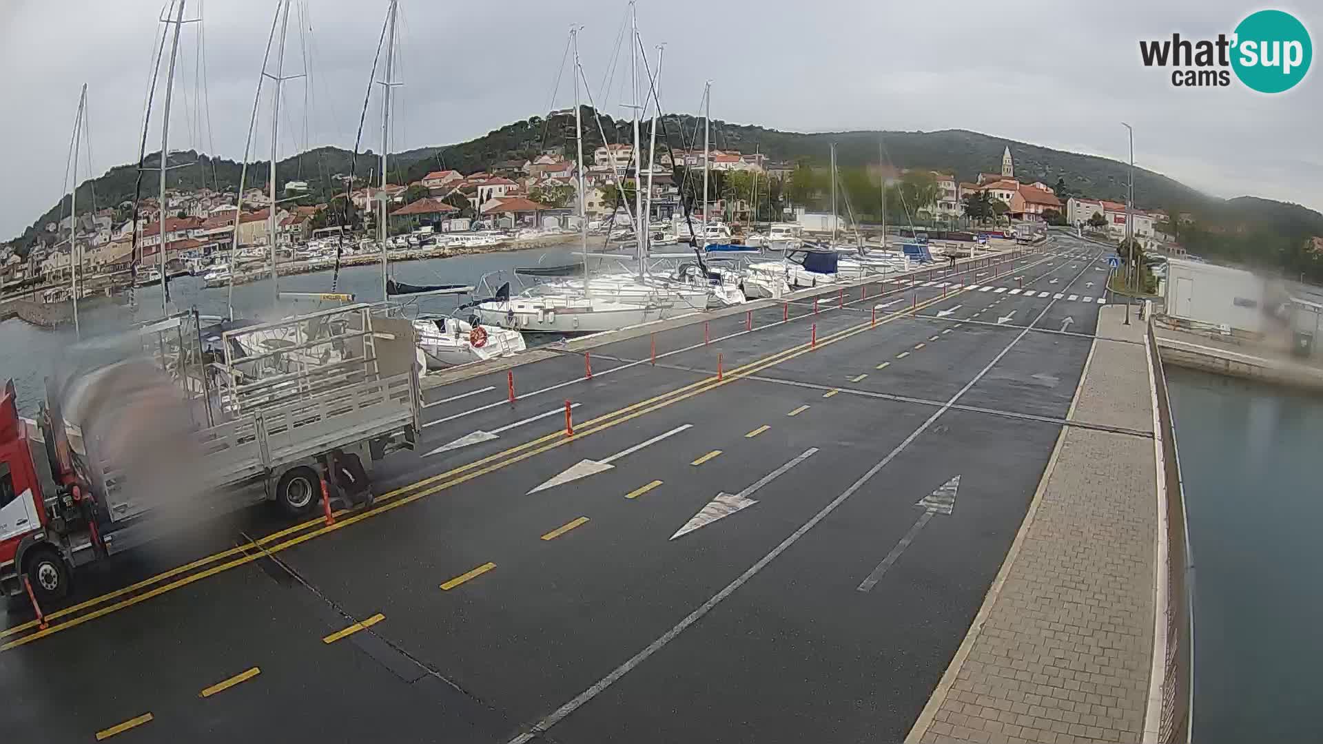 Dalmatia Tkon Ferry – webcams Croatia