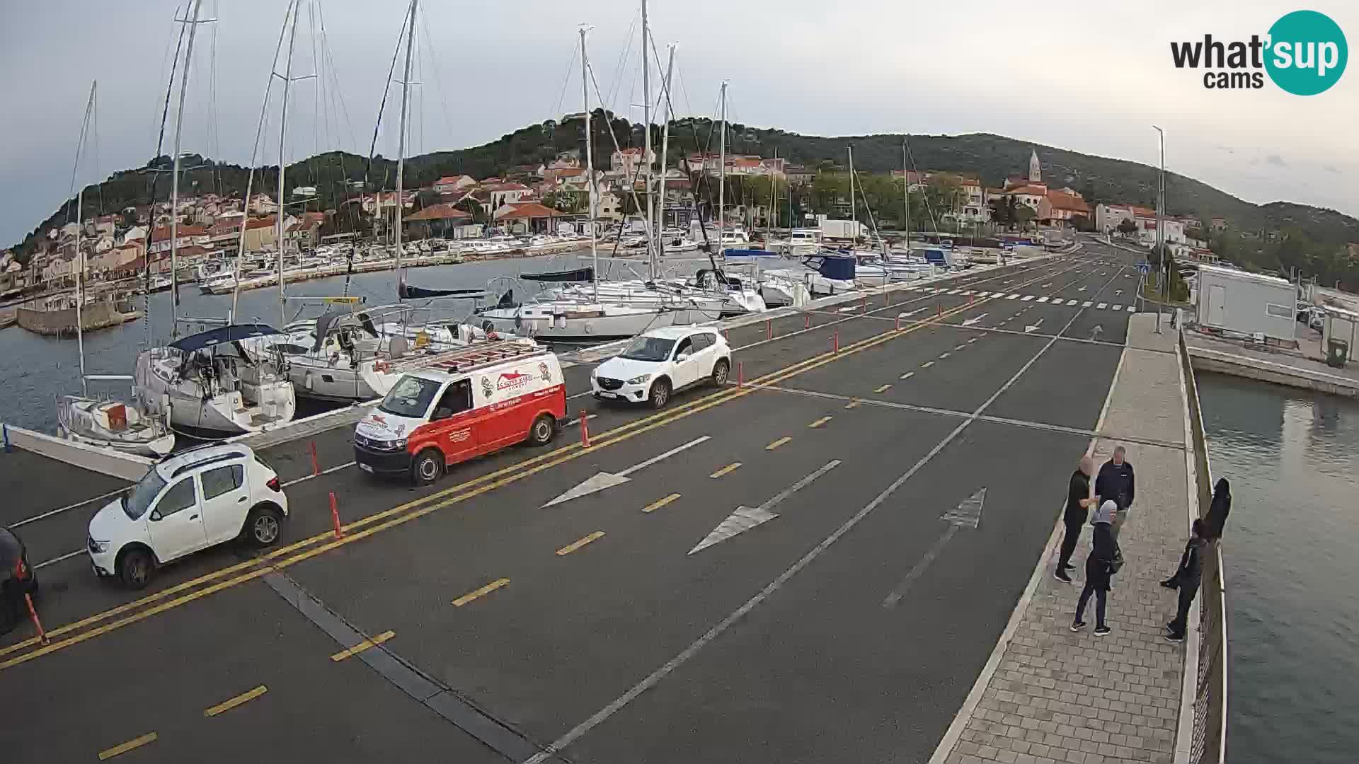 Dalmacia Tkon Transportar- webcams Croacia