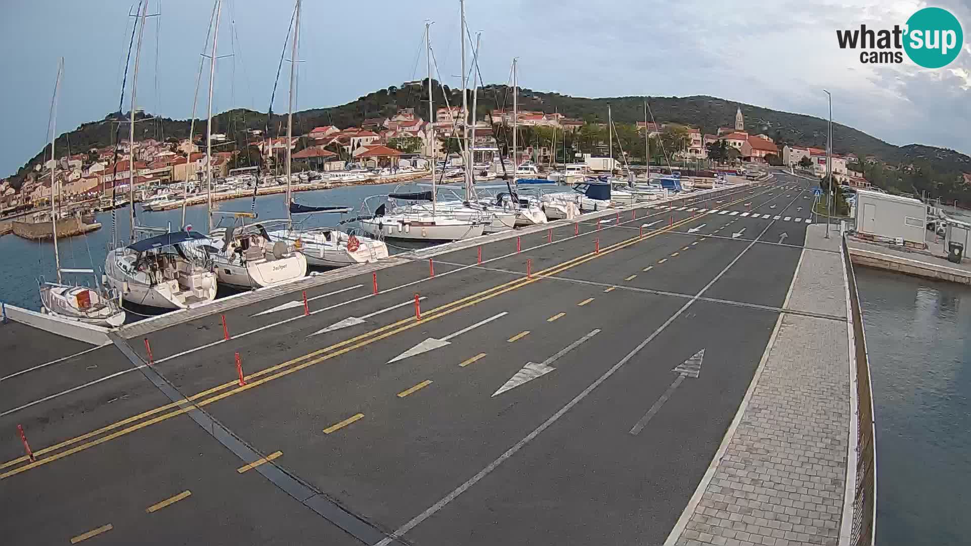 Dalmacia Tkon Transportar- webcams Croacia