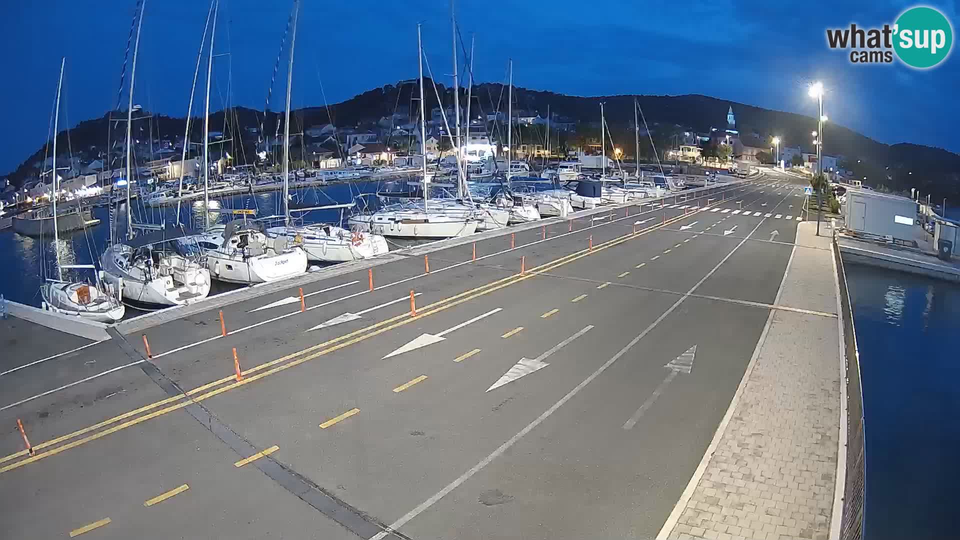 Dalmacia Tkon Transportar- webcams Croacia