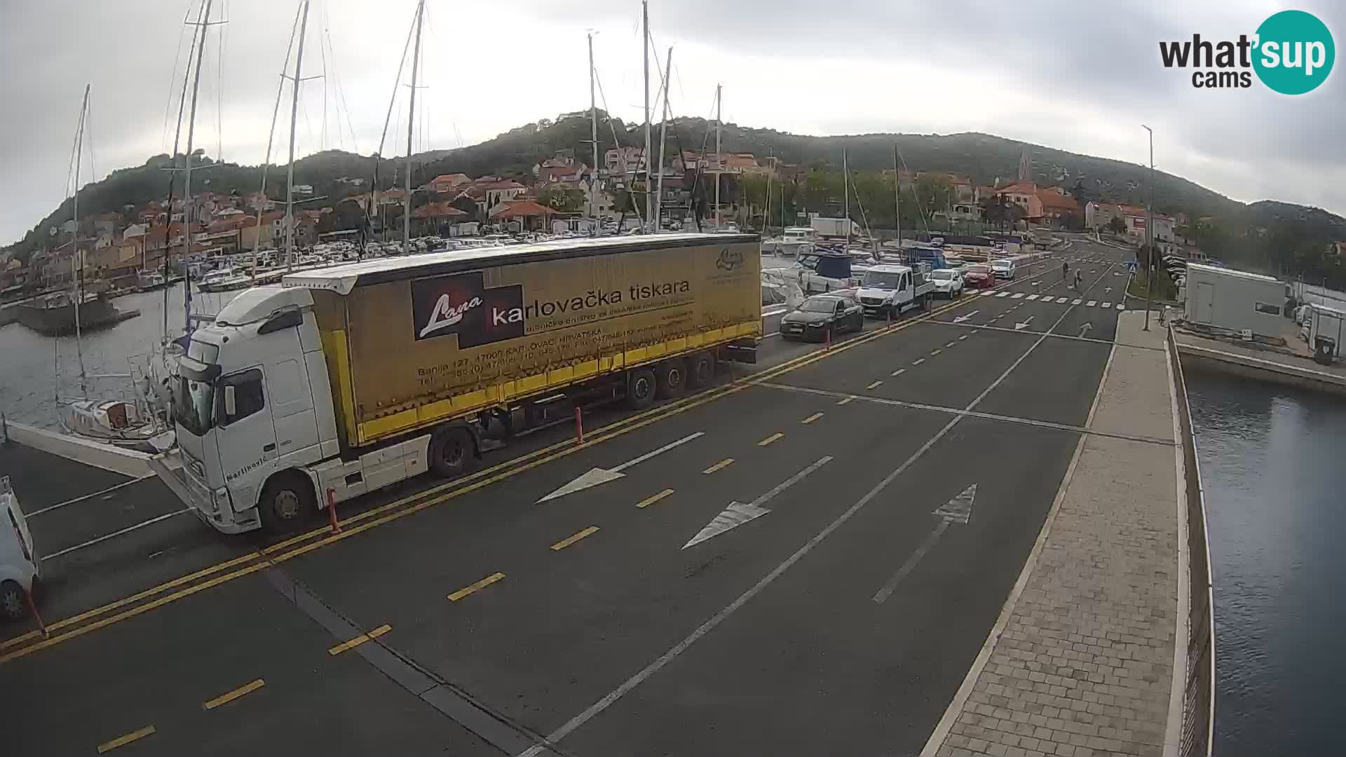 Dalmazia traghetto Tkon – webcam Croazia