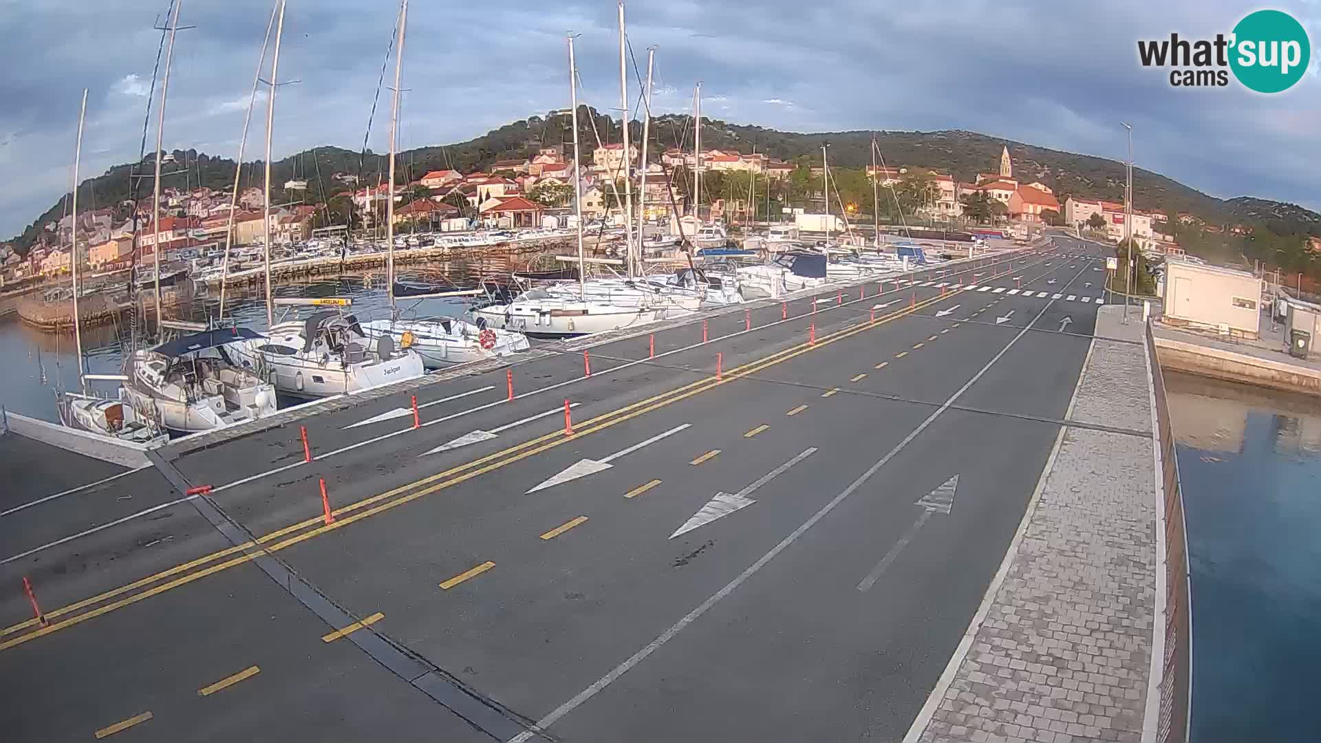 Dalmacija Trajekt Tkon – spletne kamere Hrvaška