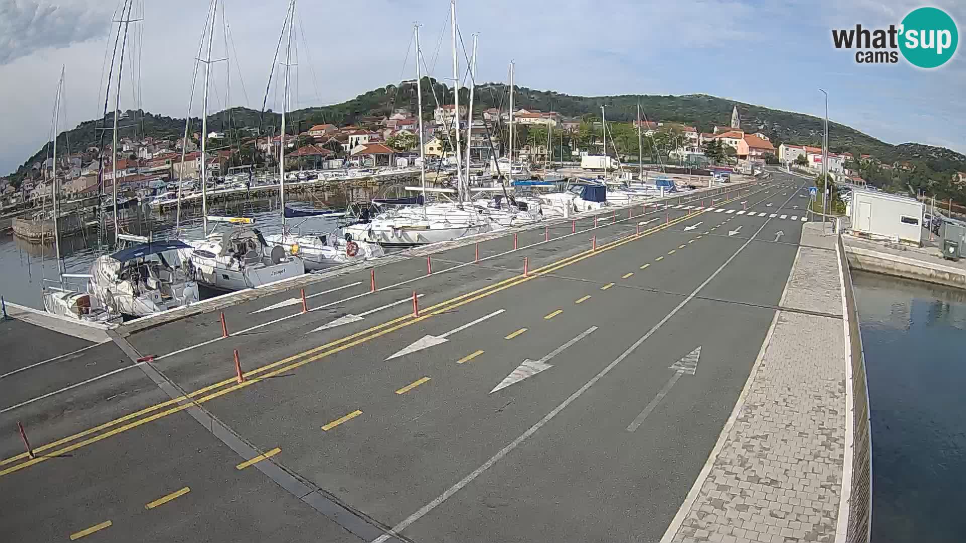 Dalmacia Tkon Transportar- webcams Croacia