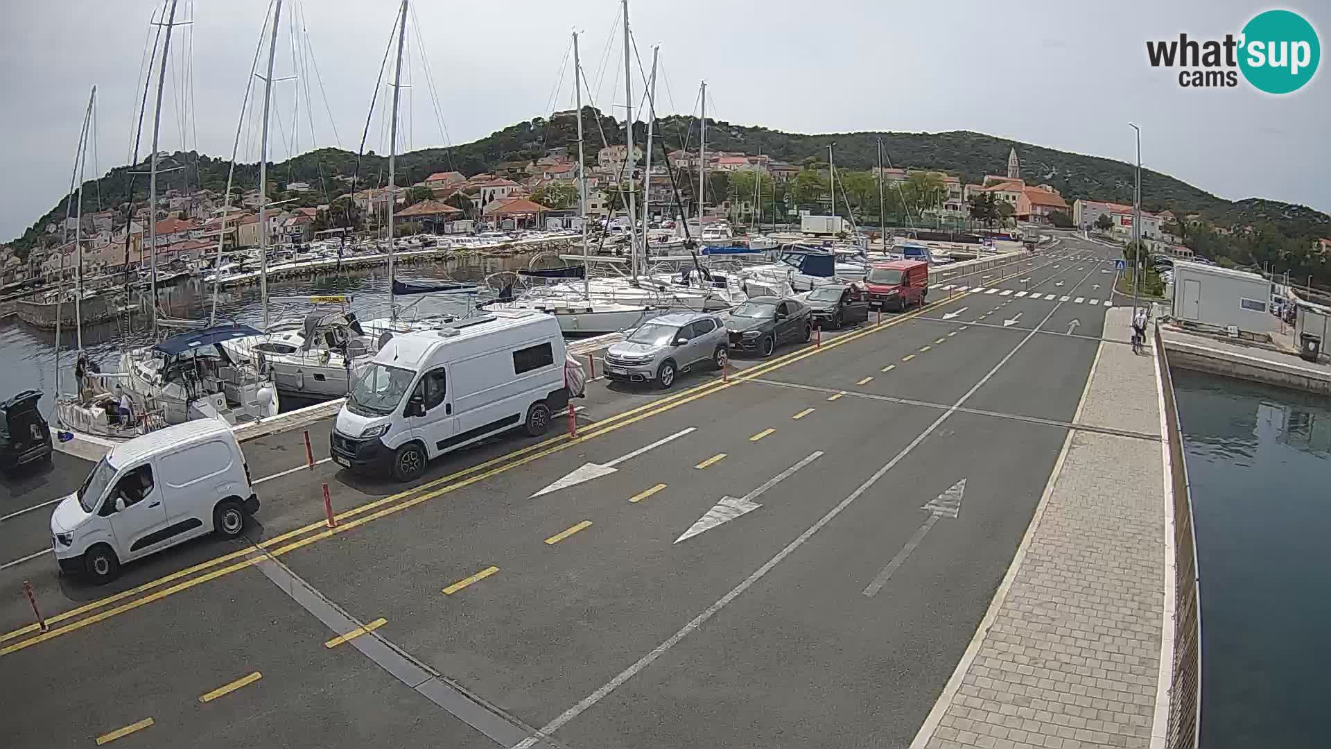 Dalmatie Tkon Traversier – webcams Croatie