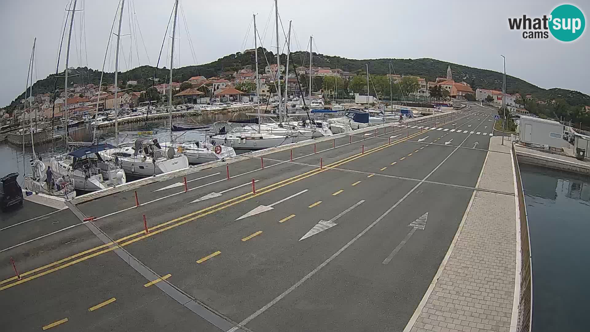 Dalmatie Tkon Traversier – webcams Croatie