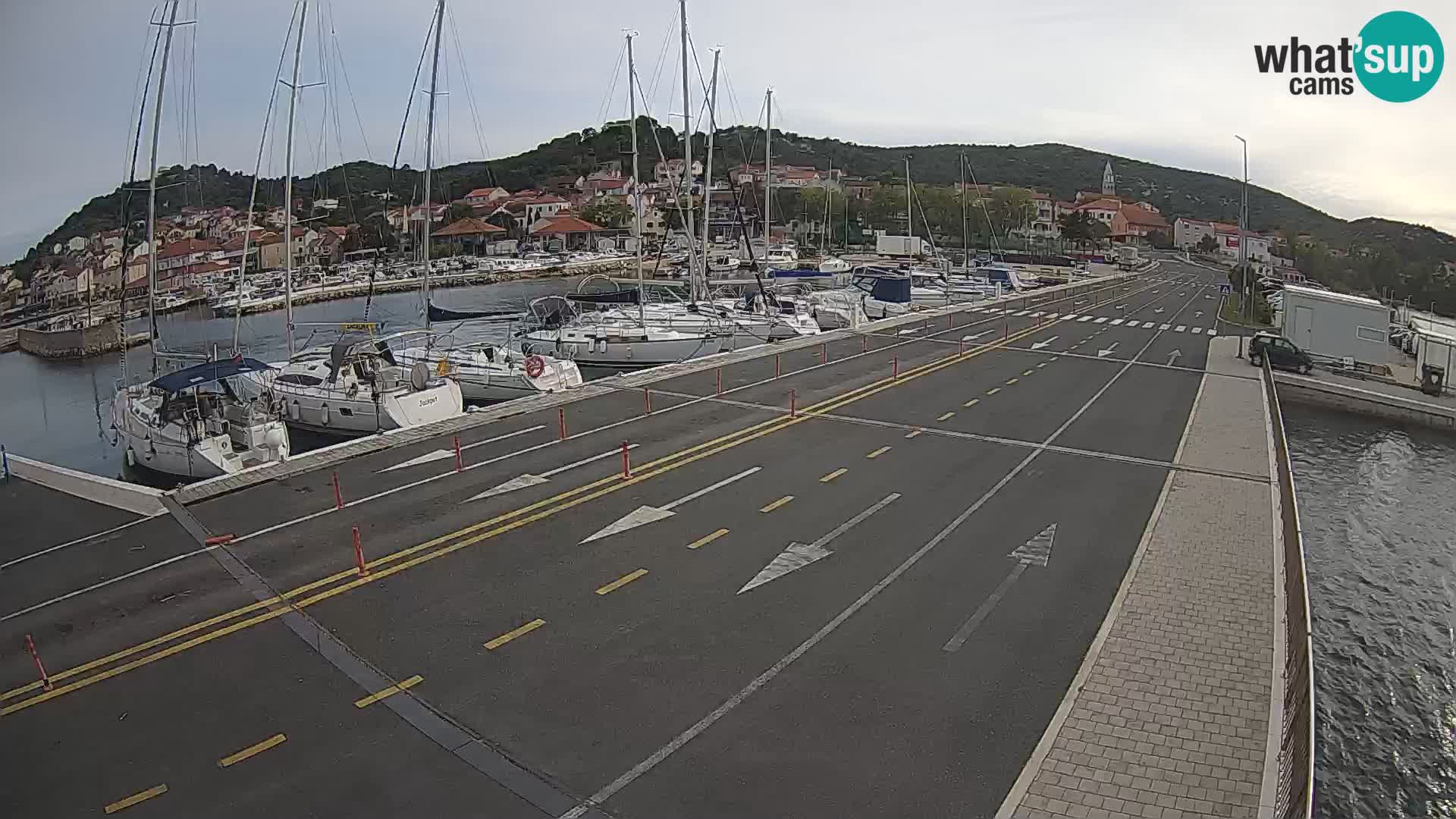 Dalmatia Tkon Ferry – webcams Croatia