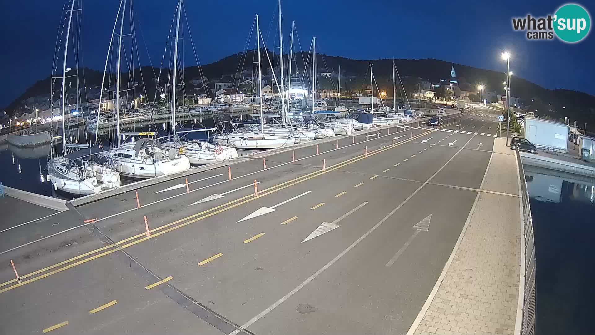 Dalmacija Trajekt Tkon – spletne kamere Hrvaška