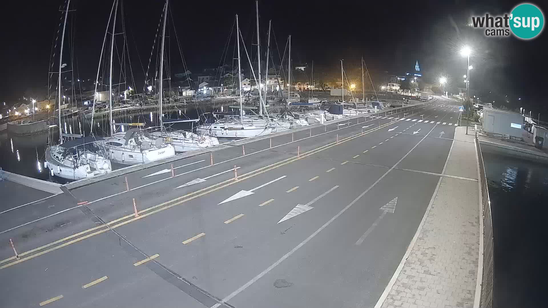 Dalmatia Tkon Ferry – webcams Croatia