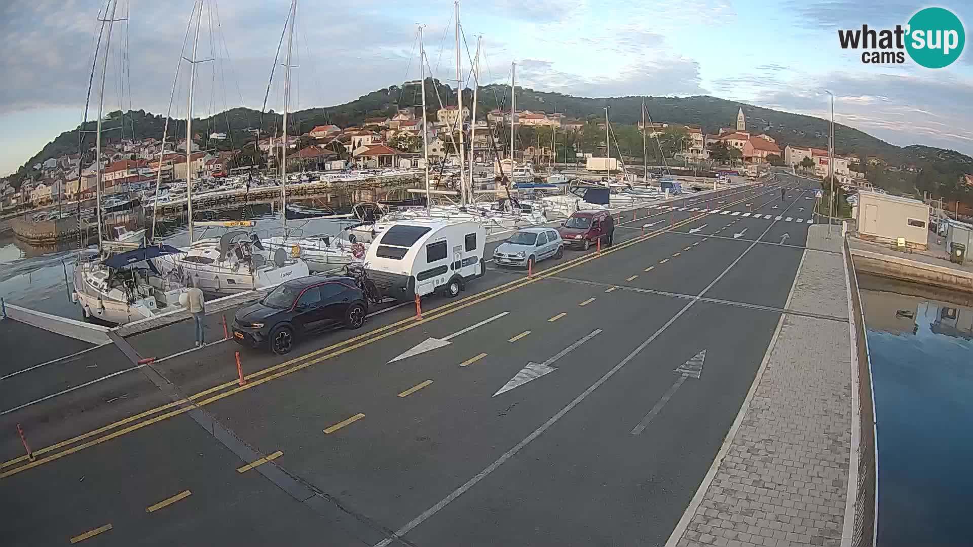 Dalmazia traghetto Tkon – webcam Croazia