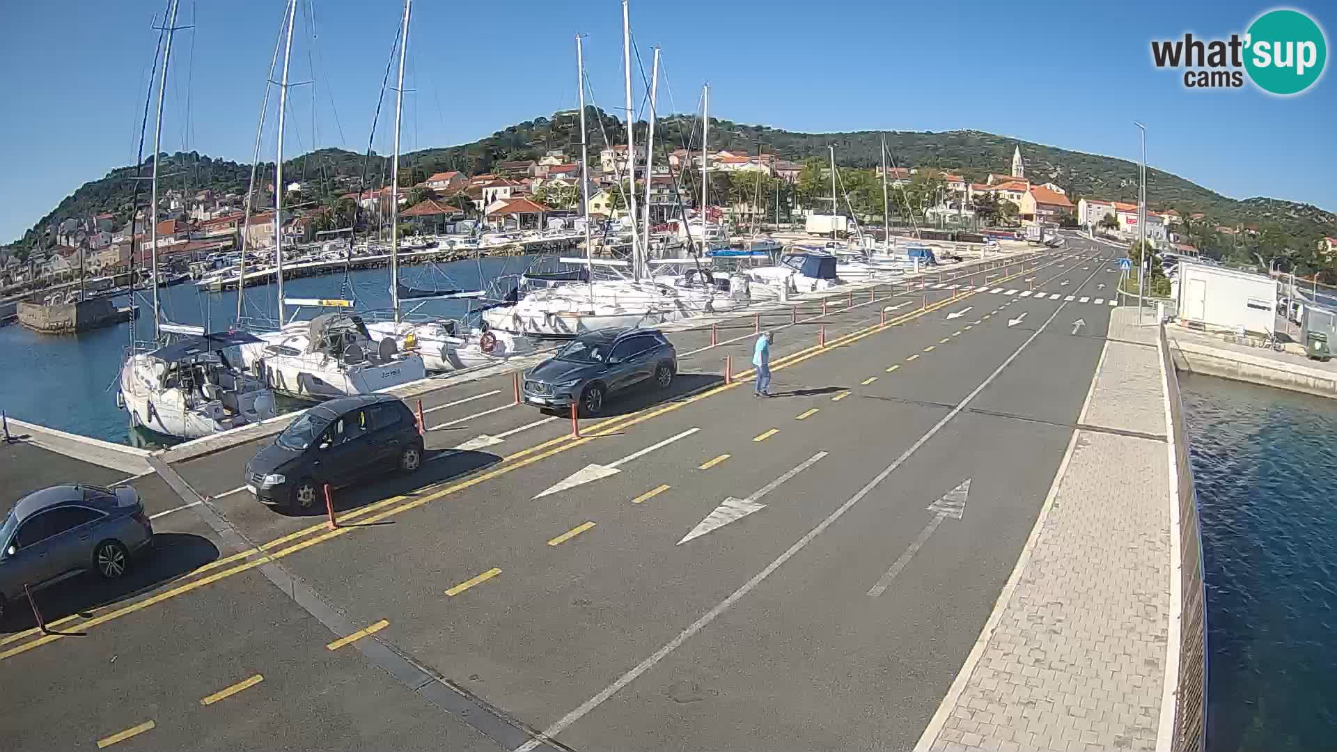 Dalmazia traghetto Tkon – webcam Croazia
