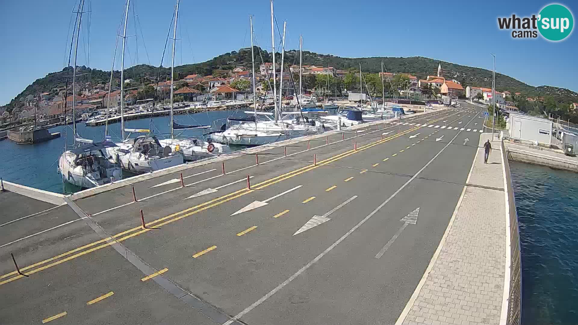 Dalmazia traghetto Tkon – webcam Croazia