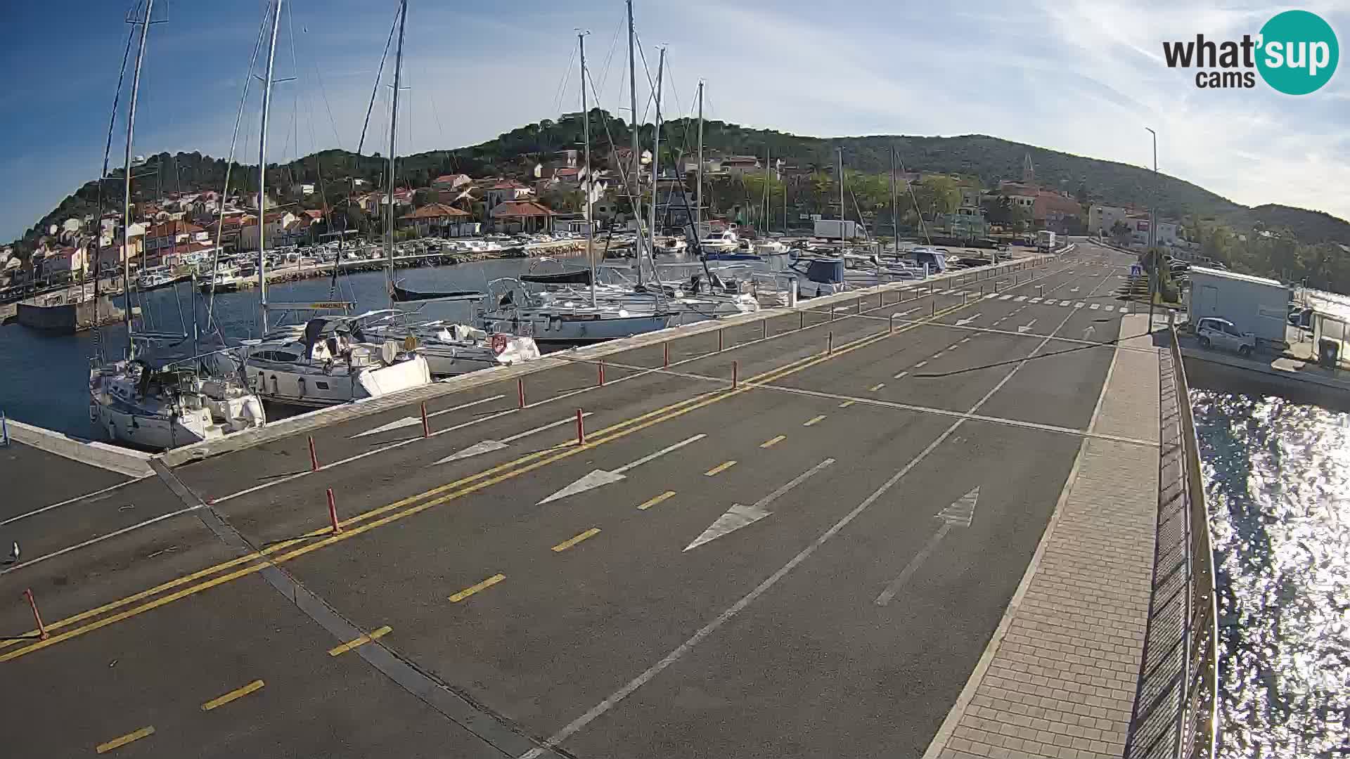 Dalmatien Tkon Fähre – Webcams Kroatien