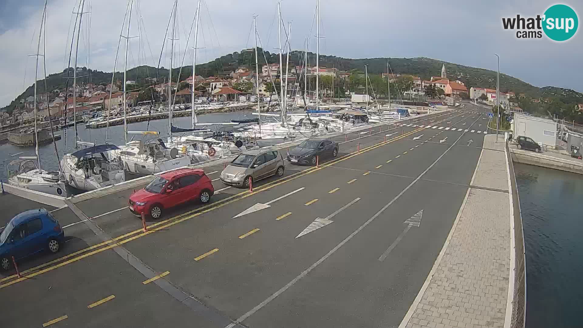 Dalmacia Tkon Transportar- webcams Croacia